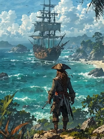 Pirata #parati #foryou #livewallpaper #wallpaper #fondoanimado #fondodepantalla #fondo #pirata