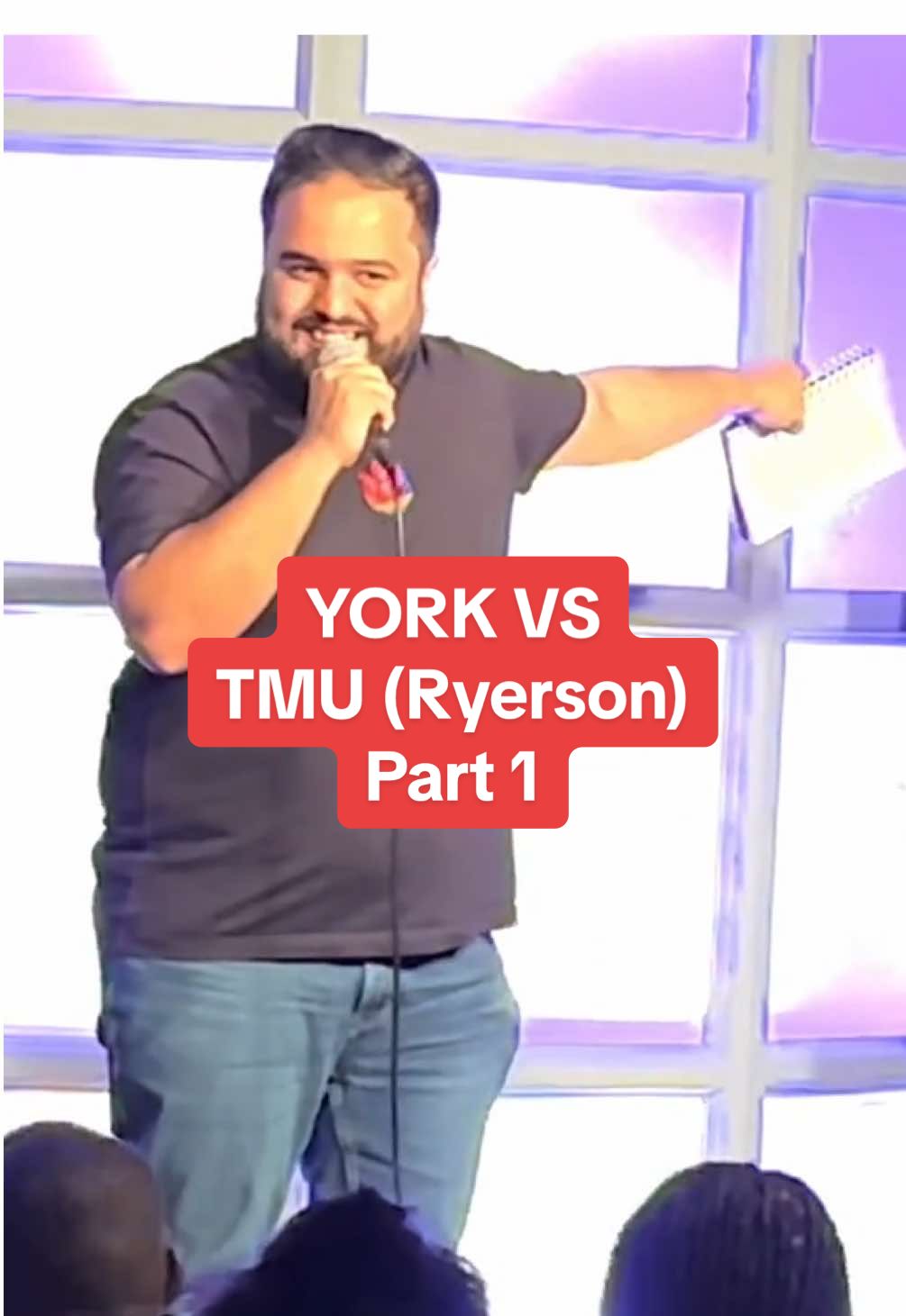 Toronto’s finest 😂 - SEPT 14 - Live in Toronto  #roast #comedy #yorkuniversity #TMU #standup 