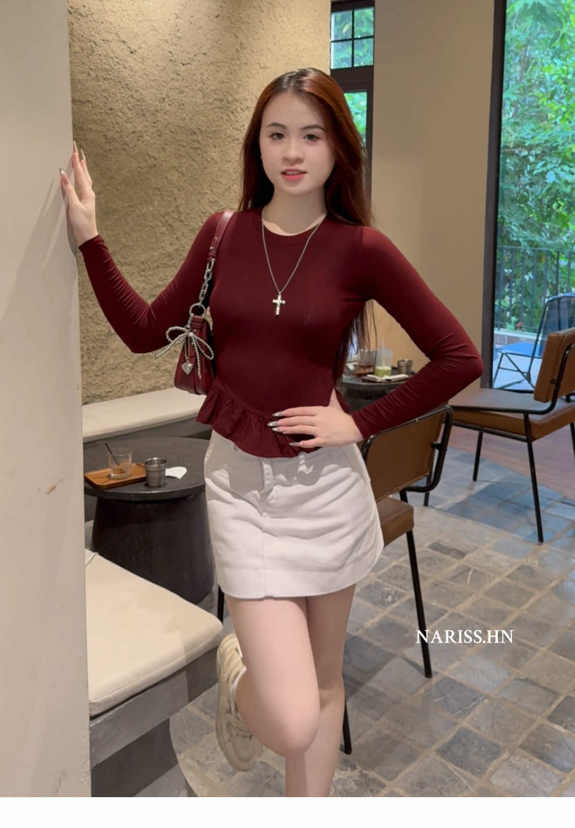 😝😝❤️ #Nariss #fypシ゚ #OOTD #xuhuongtiktok #outfitideas 