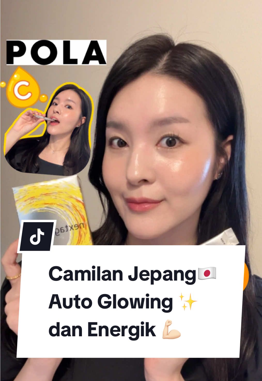 Camilan Jepang🇯🇵 Bikin auto glowing✨dan energik💪🏻 #pola #japanesesuplement #vitaminc #tokyo #japan 