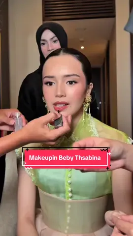 Makeupin si cantik @Cut Beby Tshabina lagi 🫶🏼💕 #bebytsabina #baby #makeup 