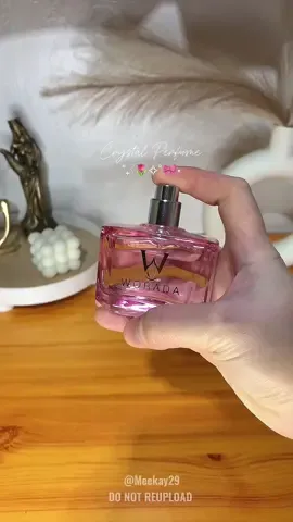 Crystal perfume floral fruity scent 🌸✨ #perfume #eaudeparfum #worada #perfumetiktok 