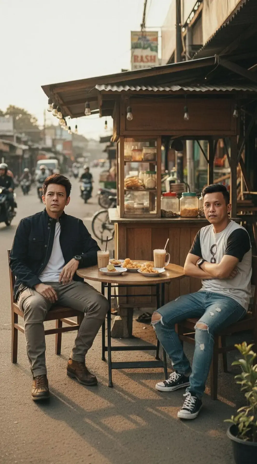 Ini hanya sebuah karya imajinasi semata lewat AI yaa 🙏😅 #foryou #serunyaditiktok #editfoto #gemini #AI 