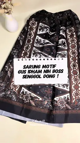 sarung anak motof ini cakep banget sih Moms, Buruan deh beli sekarang !!! #sarunggusiqdam #sarunganakinstan #sarungmotifbatik #sarunganakmurah #mamagiandra 