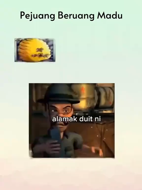 Dpt Beruang yg pandai cari madu mantapp 😊😊 #megakiss888 #bonusbears