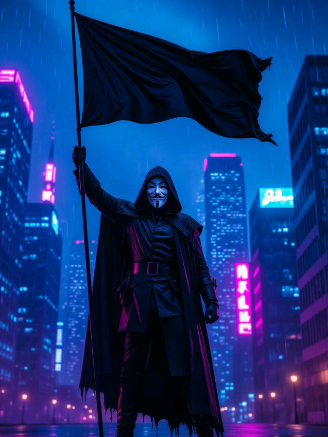 V De Vingança  #parlamento #Nepal #Brasil  #ResistênciaDigital #AnonymousBrasil 