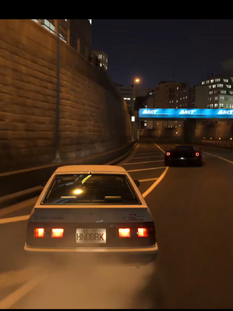 The game is called Gran Turismo 7 & the car build is fixated on my profile 😄👍#AE86 #initiald #drift #eurobeat #granturismo