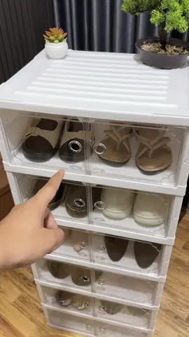 Rak sepatu susun serbaguna, rak aesthetic bikin rumah ga berantakan #raksepatu #raksusun #rakmultifungsi 