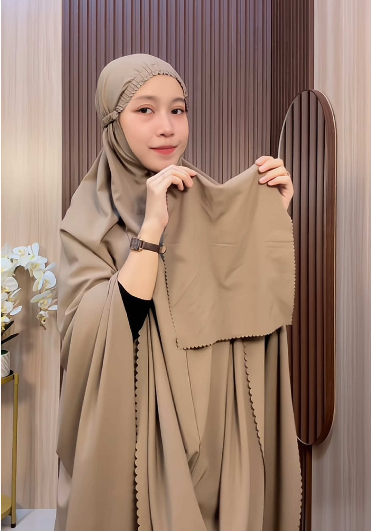 Nemu mukena simple yg bisa dibawa traveling #fypシ゚viral #mukenadewasa #mukenatravel #mukenalebaran 