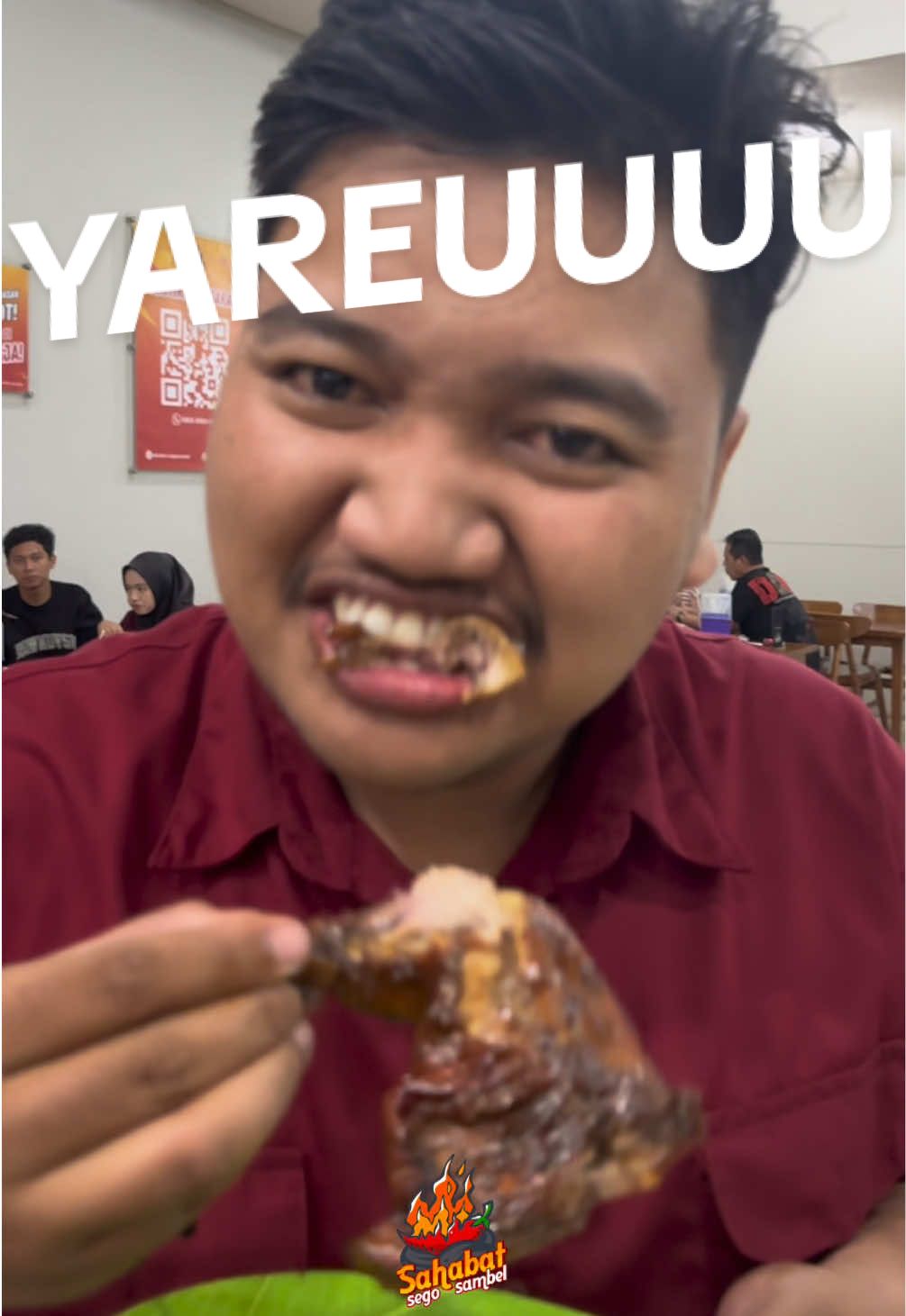 YareUUuuuuu ayam bakar menantimu🫵😆 #sahabatsegosambel #manganwaregngombelegi #kulinerviral #yareu #ayambakar 