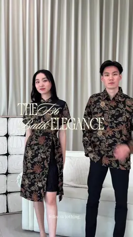 sikkk asikk F36 batik couple!! sekarang bisa beli ter pisah yaa:)  #dressnatal2025 #dresskondangan #dressbridesmaid #dresspesta #batikcouplemodern 