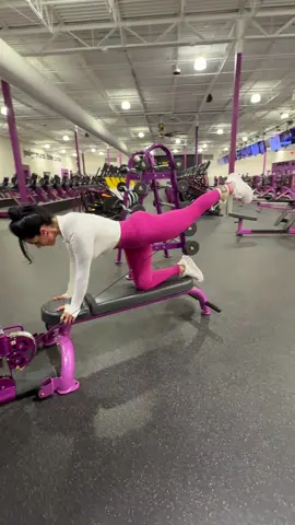 Struggling to feel your cable kickbacks? Try them on a bench! #glutesworkout #gluteexcercise #glutes #legday #onlinecoach 