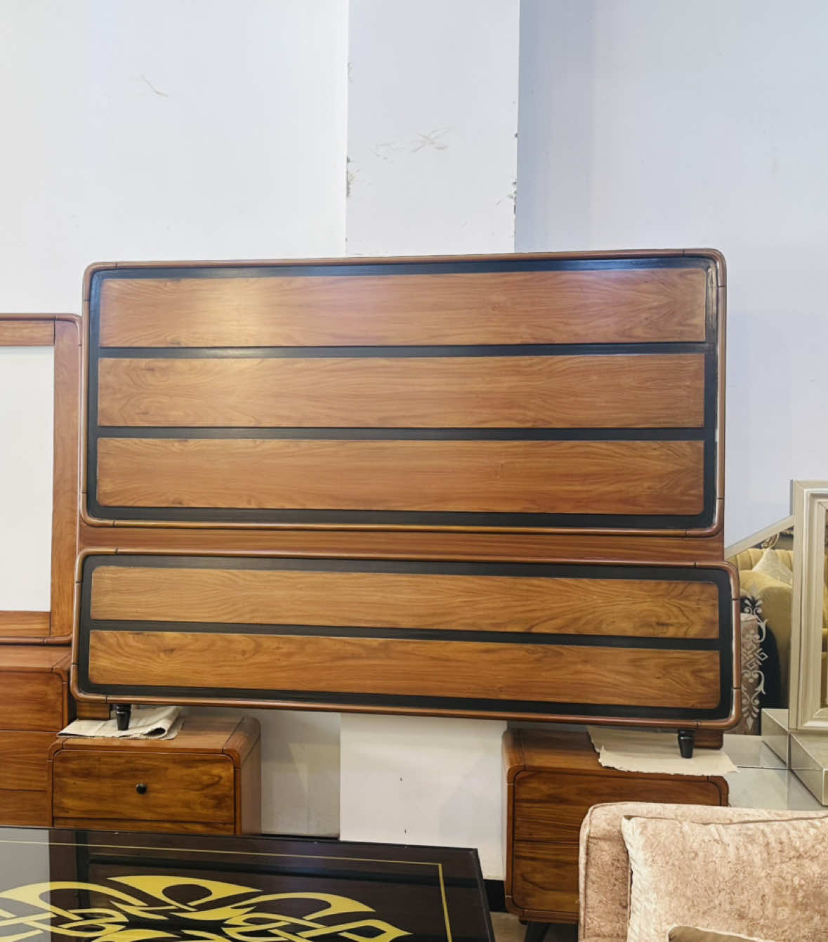 03076107053 WhatsApp for more information #m_a_furniture_factory #solid_bed #fypシ゚viral🖤tiktok #new_arrival #explore 