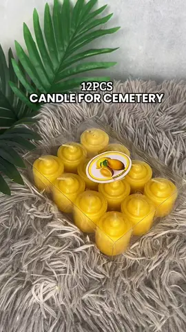 12PCs candle . #candle #undascandle #undas 