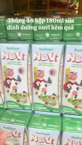 Thùng 48 hộp 180ml sữa dinh dưỡng nuvi kèm quà #sữa #nuvi 