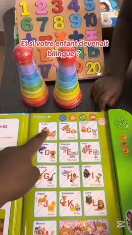 Livre interactif bilingue (Anglais et français) Ce n'est pas un simple livre... C'est un professeur bilingue qui parle à votre enfant 3 modes d'apprentissage: Mots, Lecture, Jeux.  Parfait pour éveiller l'intelligence dès le jeune âge 10.000 Fcfa  WhatsApp 0153763543 Livraison gratuite et rapide partout à Abidjan  Paiement à la livraison, sans risque ! commander maintenant ! #bilingue #anglais #français #enfant #ecole 