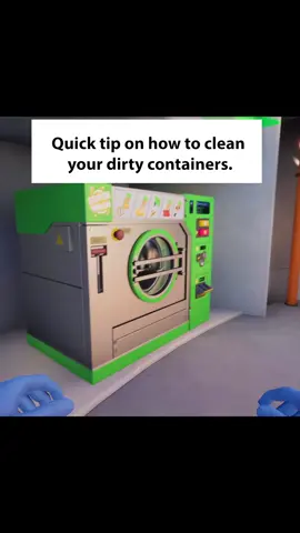Quick tip on how to clean your dirty containers in Cash Cleaner Simulator.  #GamingTips #cashcleanersimulator #GamingOnTikTok #indiegames #simulatorgames 