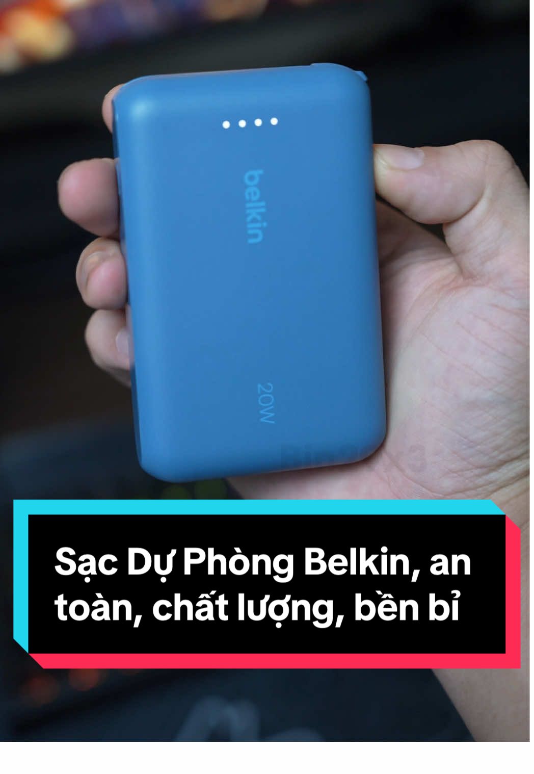 Sạc Dự Phòng Belkin 10.000mAh 20W là sự lựa chọn tối ưu cho những ai cần 1 thương hiệu lớn, an toàn và bền bỉ #belkin #sacduphong #anker #ugreen #pinduphong 