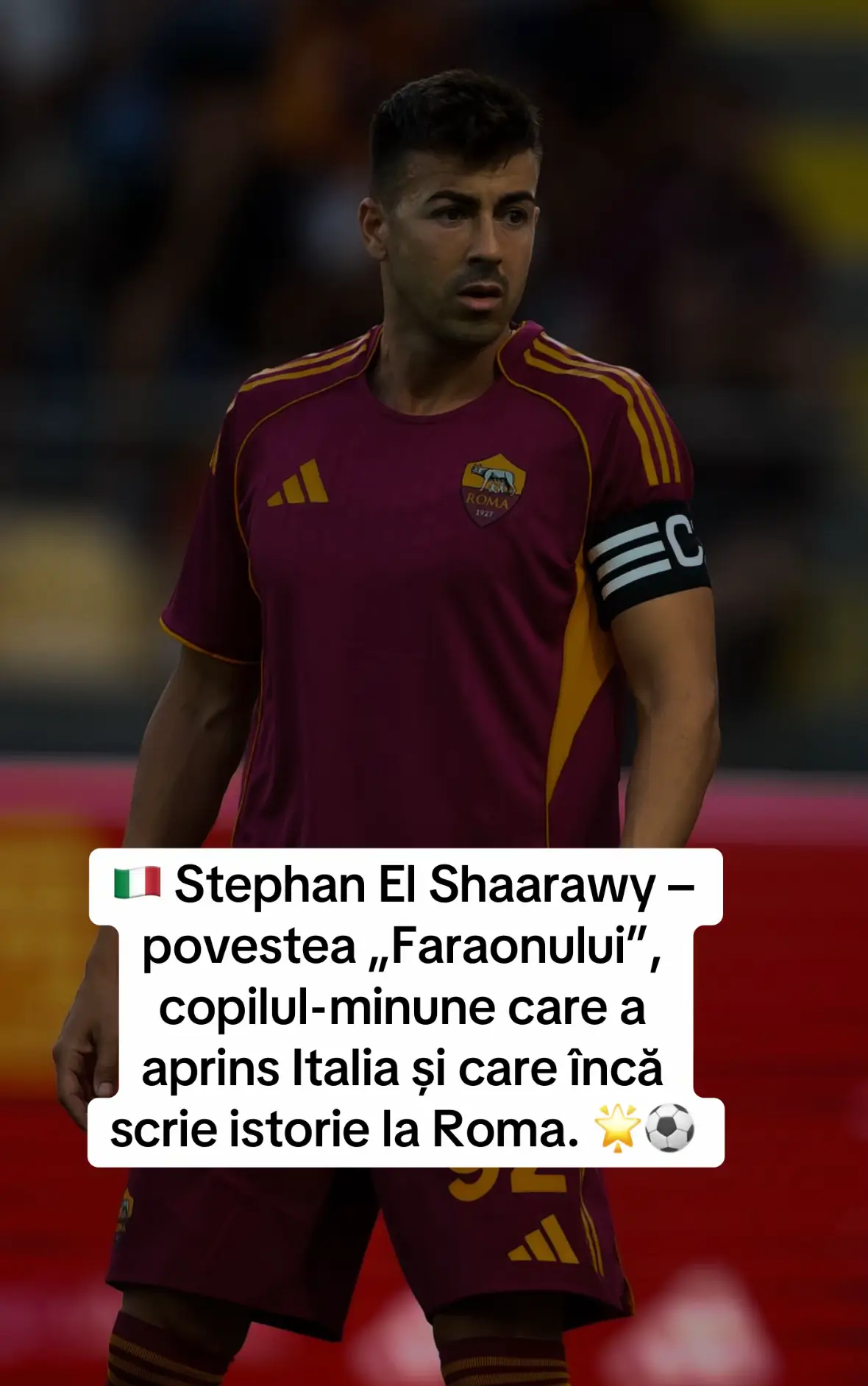 De la copilul-minune de la Milan la veteranul respectat de la Roma. Povestea lui Stephan El Shaarawy rămâne specială. #elshaarawy #milan #roma #footballtiktok #fyppp