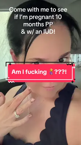 Am I pregnant 10 months pp & with an IUD????? Also people are weird #pregnant #momlife #babies #fyp #wtf 