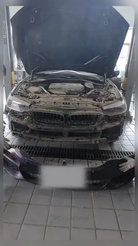 From water damage to road-ready — the BMW 530 rebuild begins! !! #crcrestored #tiktokautocampaign #carrestoration #cartok #carrepair 