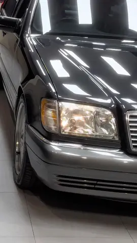 90's moving lounge #carsoftiktok #cars #mercedes #sclass #w140 