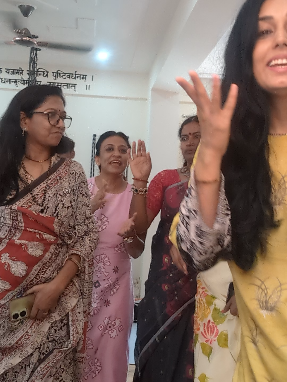 yoga school graduation day!  #500hrRYT #yogateacher #india #rishikesh 