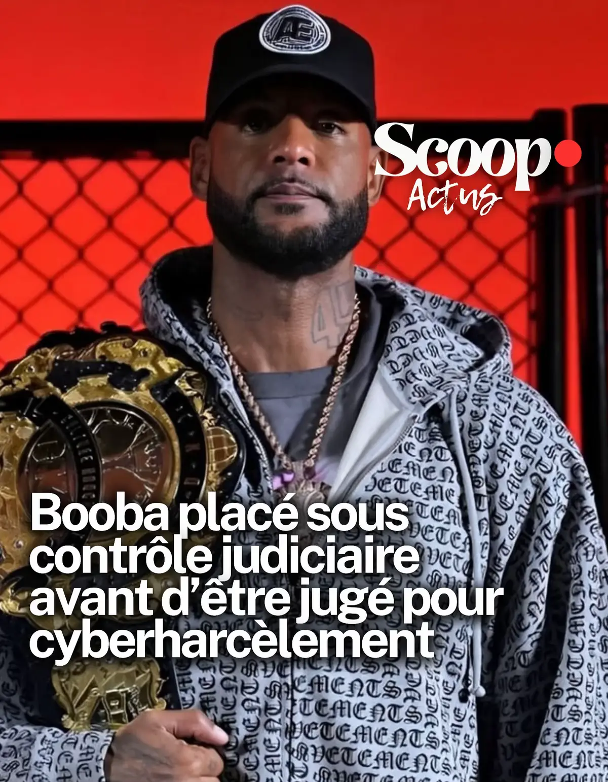 Le rappeur Booba a été placé sous contrôle judiciaire en attendant son jugement pour cyberharcèlement. Il risque jusqu’à 2 ans de prison, selon BFMTV. #Booba #Cyberharcèlement #BFMTV #fyp #cotedivoire🇨🇮 