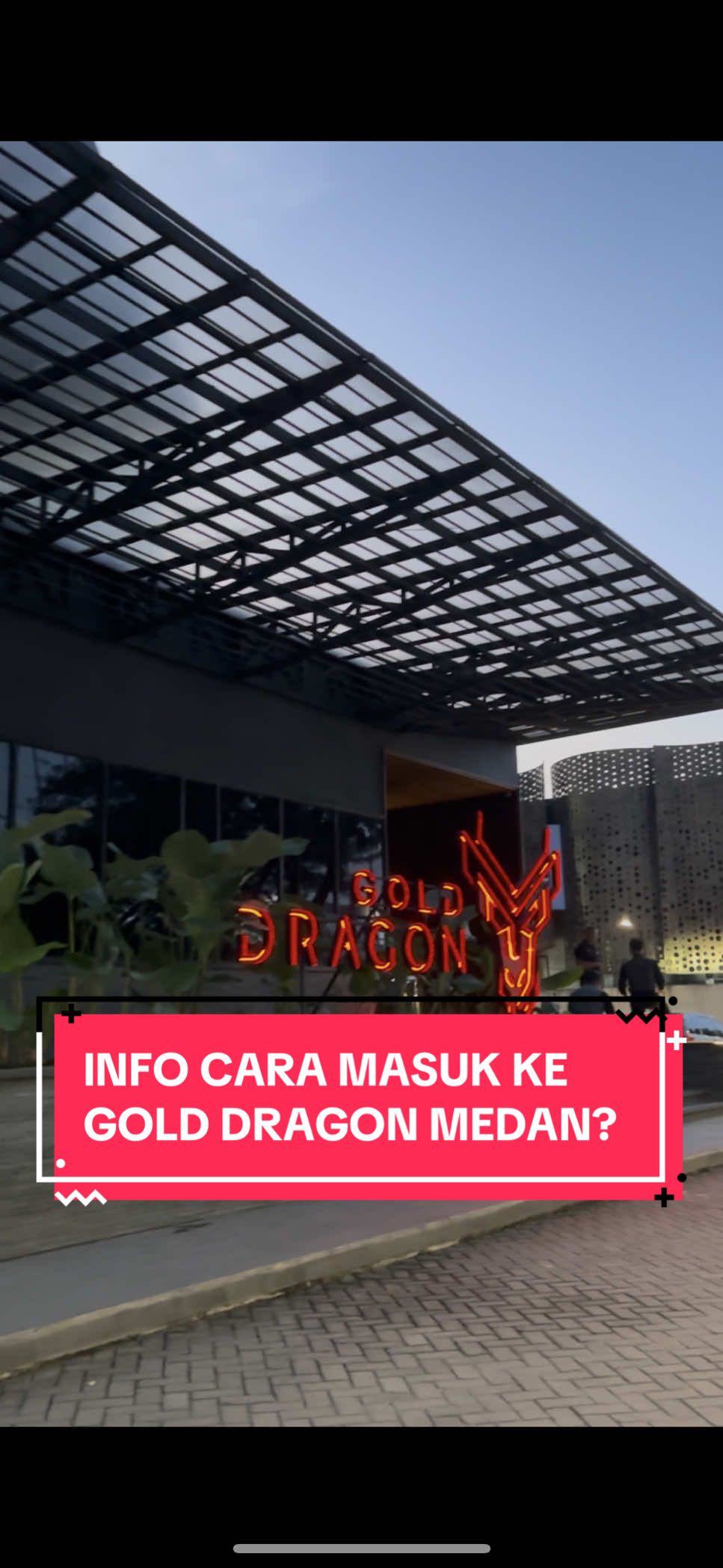 yg pasti masuknya ga pakai ktp ya 😅 #fyp #neverstopflying #golddragonmedan #infomedan #hwg 