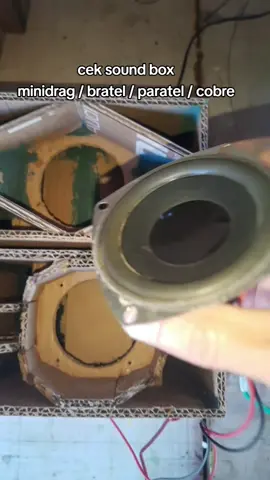 teste som minidrag, bratel, paratel, cobre #soundsystem #soundminiatur #ceksound #sound #cardboard 