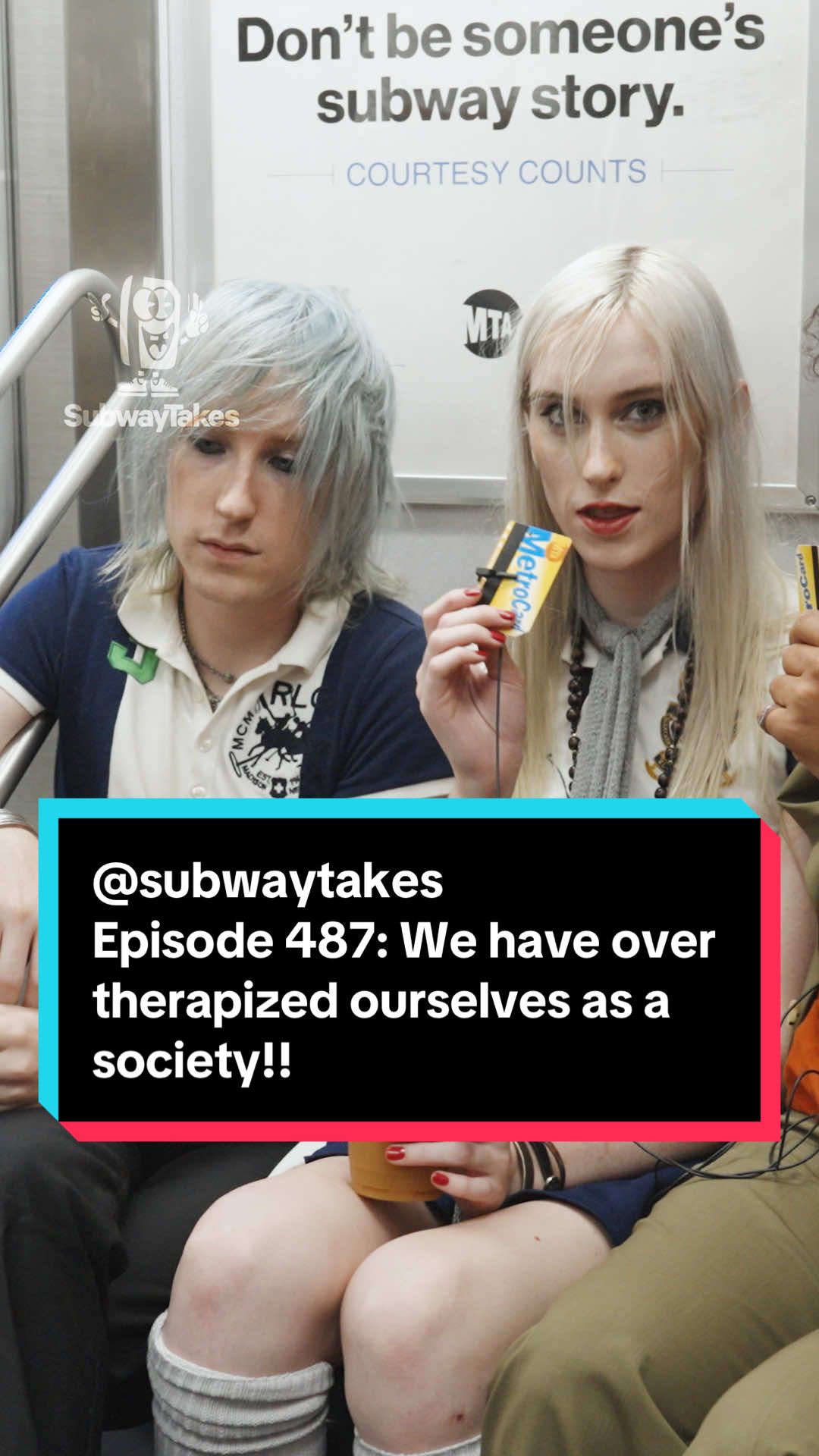 Episode 487: We have over therapized ourselves as a society!! Feat @FrostChildren  #podcast #subway #hottakes #subwaytakes #interview 