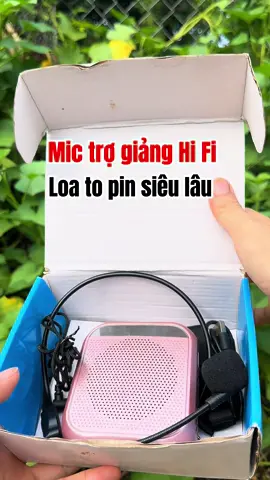 Mic trợ giảng hi fi nhỏ gọn loa to pin bền  @Hien_tichcuc  @Hien_tichcuc  @Hien_tichcuc #hien_tichcuc #denlivestream #mickhongday #mictrogiang #mic 