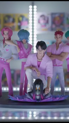 K-pop Demon Hunter Figures #kpopdemonhunters #huntrix #figures #sajaboys #ai 