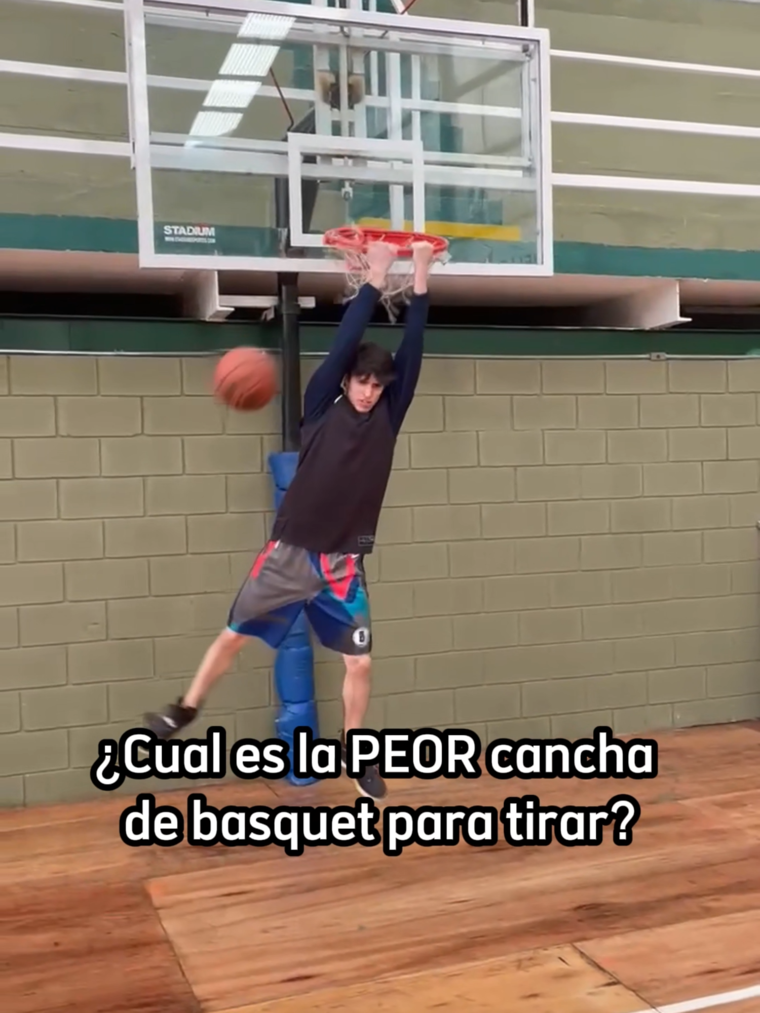 ¿CUAL ES LA PEOR CANCHA DE BASQUET PARA JUGAR? #baloncesto #basketball #fyp