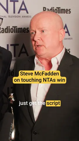 Steve McFadden has reflected on his National Television Awards win, sharing with RadioTimes.com that he felt honoured to take on such an important storyline on EastEnders. #stevemcfadden #ntas #nationaltelevisionawards #eastenders #philmitchell