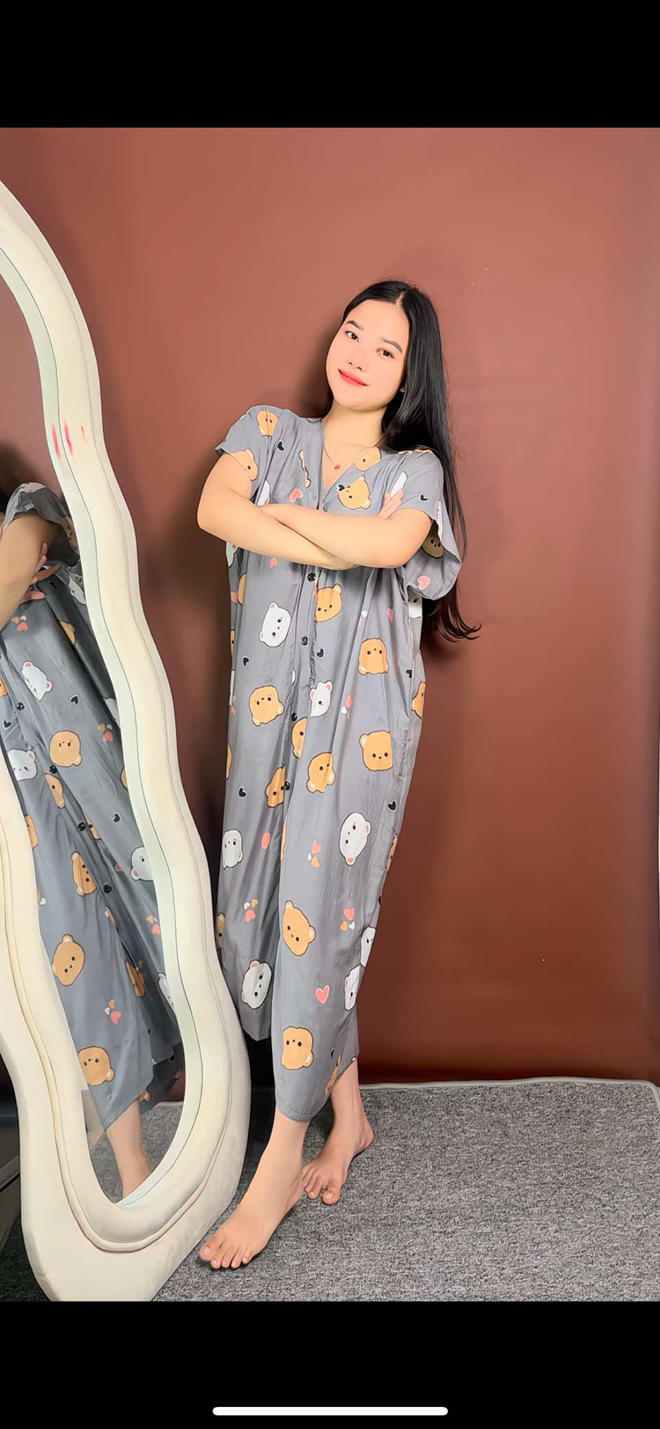 Daster cantik premium kerah v busui bumil friendly yu cek keranjang ku #rekomendasidaster #dastermurah #dasterbusui #dasterbumil #dasterkekinian 
