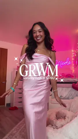 #grwm for #sdsurush 💖 PREFERENCE DAY! #greeklife #sorority #sdsu 