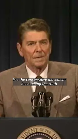 9/11/85: Ronald Reagan on deregulation 🎤 #cheapfake