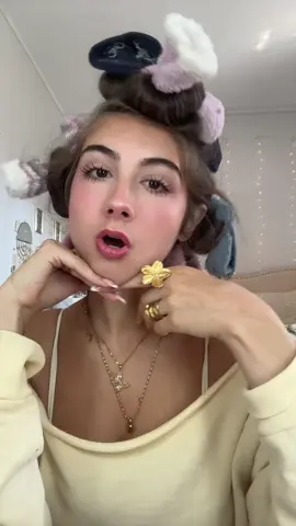 Ayee first day curls 💛#fyp #foryou #viral 