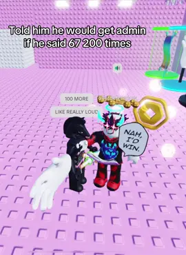 We friends now❤️❤️ #67 #BOII #TUFF #robloxx #fyp 