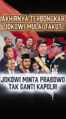 Ternyata Mulyono sudah semakin ketakutan. #fyp #jokowi #prabowo #polisi  #kapolri 