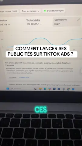 Comment lancer ses publicités sur tiktok ads ? #ecommerce #shopify #dropshipping #ecom 