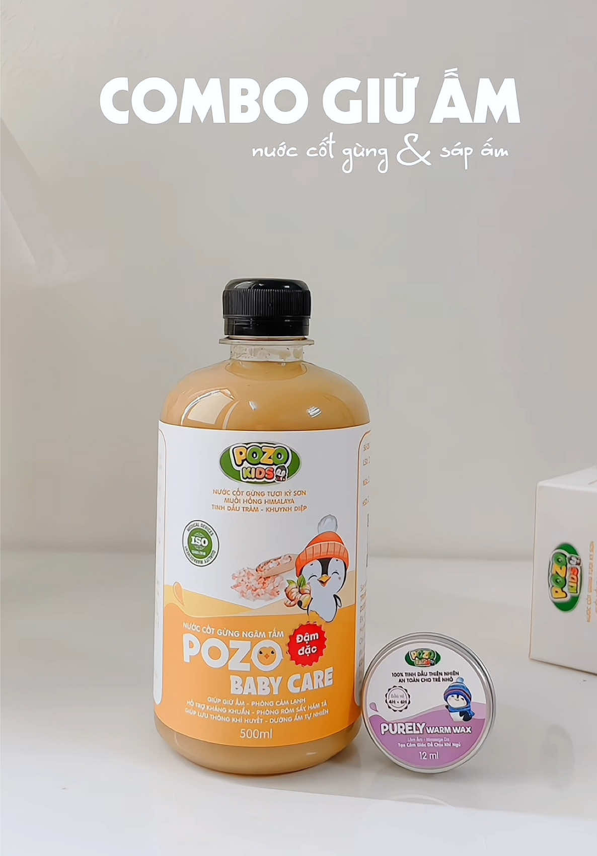 Combo giữ ấm chân ái , phòng cảm lạnh trong thời tiết giao mùa âme ương này #nuoccotgung #sapgiuam #sapgiuampozo #pozokids #mebimsua 