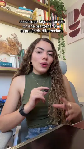 terapia on-line também pode ser um processo tão gostoso quanto presencial 🧡 #terapiaonline #terapia #psicologia #psicologaclinica 