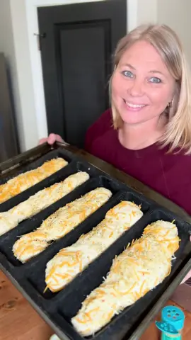 @Subway Copycat Bread – Italian Herb & Cheese This recipe is an absolute winner! Pair it with your favorite sauces and you’ll swear it’s the real deal. Ingredients: 	•	3 cups warm water (95°F) 	•	¼ cup sugar 	•	1 ½ tbsp dry yeast 	•	3 cups flour 	•	2 ½ tsp salt 	•	¼ cup oil 	•	4 additional cups flour 	•	Shredded cheddar 	•	Parmesan 	•	Garlic herb seasoning 	•	Butter (for brushing) ⸻ Method: 	1.	Activate yeast: In a small bowl whisk together warm water, sugar, and yeast. Let it sit for 10 minutes until foamy. 	2.	Mix base dough: Add 3 cups flour, salt, and oil. Stir to combine. 	3.	Knead: Gradually add 4 more cups of flour. Knead 10–15 minutes by hand or with a stand mixer. 	4.	First rise: Place dough in an oiled bowl, cover, and let rise 1 hour in a warm spot (I use the oven with the light on). 	5.	Shape loaves: Divide dough into equal portions. Lightly brush each piece with water. On a floured surface, sprinkle Parmesan, cheddar, and herb seasoning, then roll dough into mixture. 	6.	Second rise: Let shaped loaves rise another 20–30 minutes. 	7.	Bake: Bake at 350°F for 35 minutes. 	8.	Finish: Brush hot bread with melted butter. Serve warm and enjoy homemade Subway vibes right from your kitchen! 🥖🧀✨ #subs #subwaysandwiches #bread #homemadesubway #italianherbsandcheese 