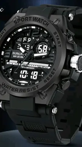 #Sunlifex Jam Tangan #Pria Digital dan analog #olahraga #multi fungsi tali silikon