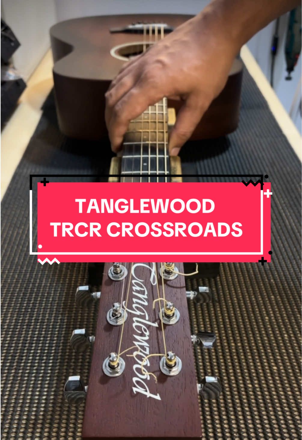 TANGLEWOOD TRCR CROSSROADS  (PRO SET UP) 📍Taman Desa | Kuala Lumpur 🇲🇾 ⏰2pm -8pm Appointment only 📆 Ws for location ➡️ 017-2898369 ⬅️ - This is small home base workshop  - Please make an appointment 1st before coming at least 1 day before. - Guitar will set up by turn, 1st come 1st serve. So please plan properly if u urgently use it. can ask me estimated before sending, sometimes queue quite long 🙏🏻 - Specialist setup only, no mod no heavy work #guitarsetup #guitarplayer #tanglewood #tanglewoodguitars #acousticguitar  