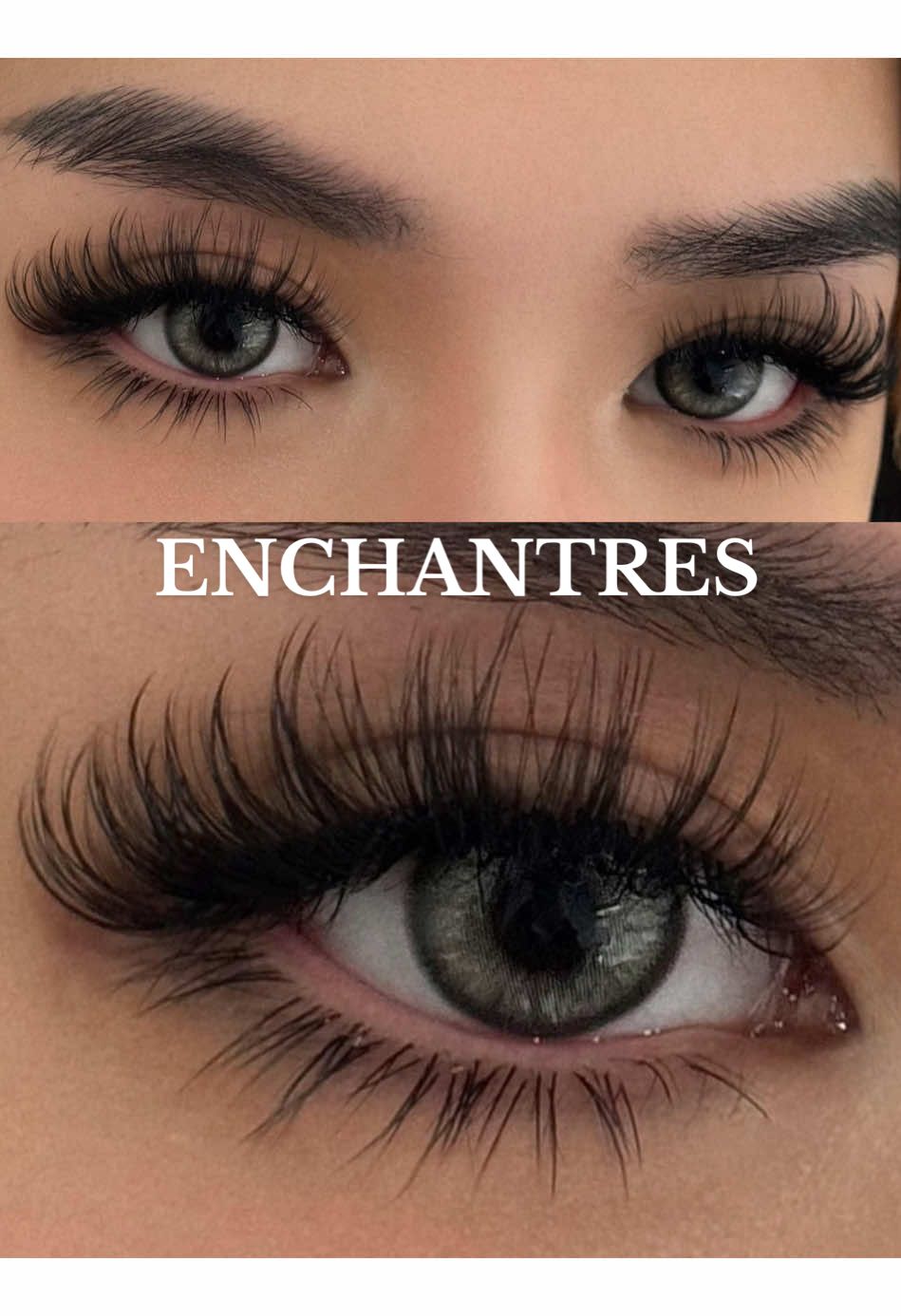 Light weight 😌Waterproof 💦Enchantress lash kit☝🏼☝🏼☝🏼#diylashextensions #lashclusters #youlucklash #tiktokshop 