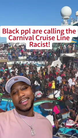 Black ppl are calling the Carnival Cruise Line Racist! #fyp #carnivalcruise #carnival #blackfatigue #bootsontheground #trending #enoughisenough #newrules #fypシ #foryoupage #king_millennial_ent