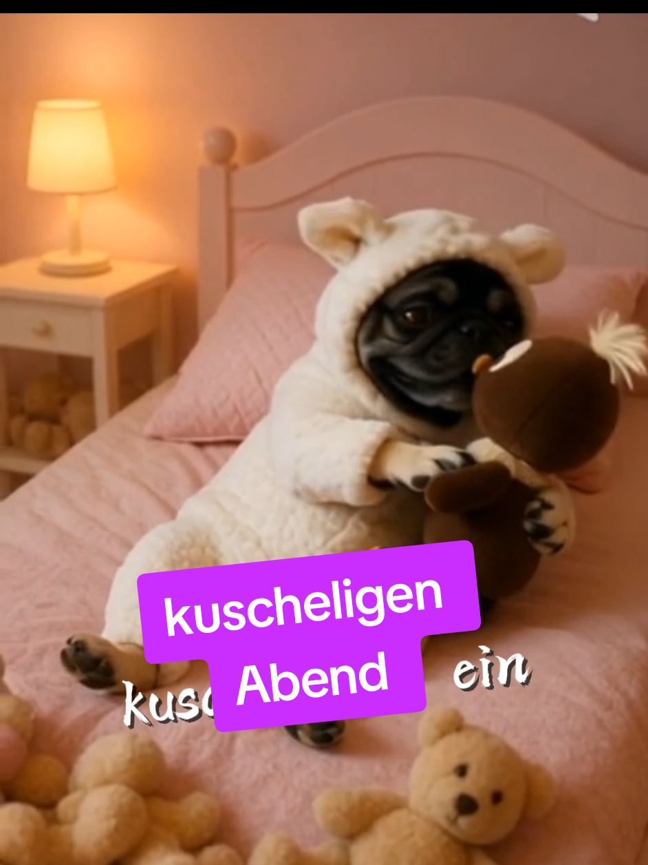 Einen kuscheligen Abend und später eine gute Nacht ❤️🐾🐶🌛 #goodnight #gutenacht #dogsoftiktok #kaiserinsissi #dogtok 
